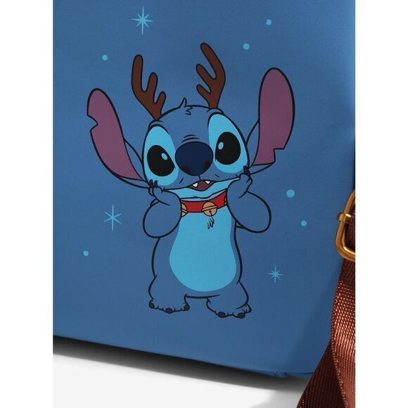 Loungefly Disney Lilo & Stitch Reindeer Stitch Mini Backpack main image 6